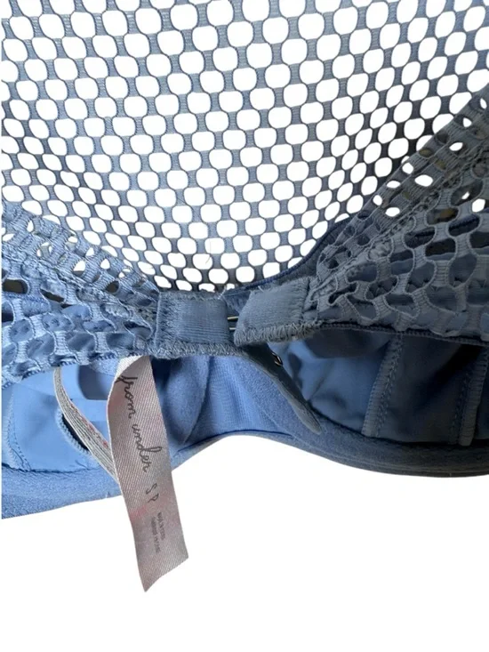 NWT Small Urban Outfitters Light Blue Mesh Cover-Up with Tag - Picture 7 of 8